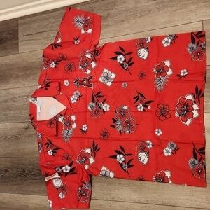 Angel's Hawaiian Button Up Shirt